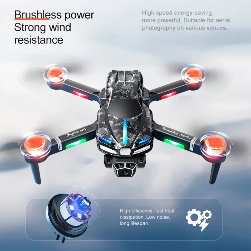 New V186 Pro Drone Professiona - Drone Gimbal 2 Axis recension och pris