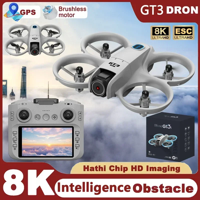 GT3 Mini NEW Drone Rc Quadcopt - Drone Gimbal 3 Axis recension och pris
