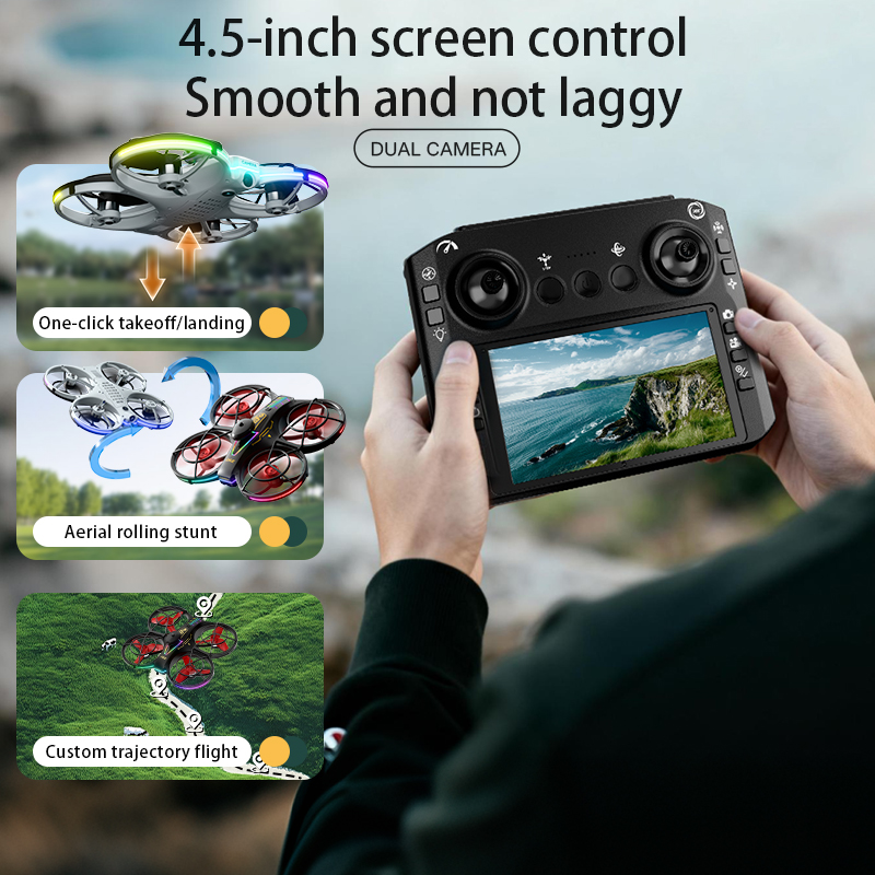 RH830 RC Professional Drone 4K - Drone Gimbal 2 Axis recension och pris
