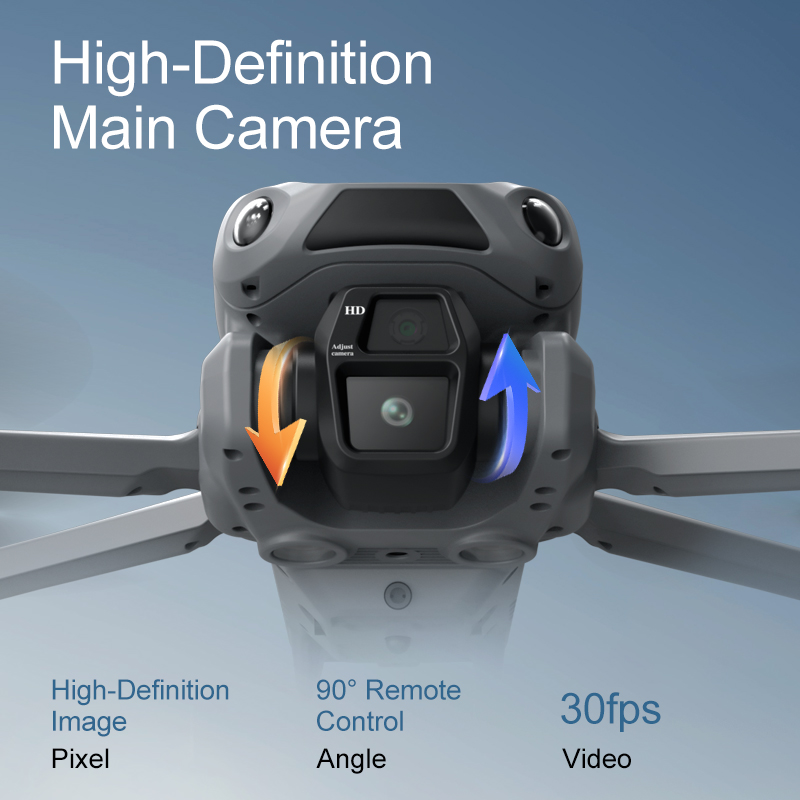 Aerial Photo LF682 Drone 8K HD - Drone Gimbal 2 Axis recension och pris