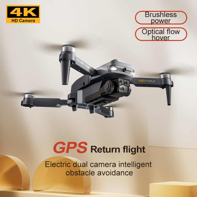 K811MAX Quadcopter Drone: Brus - Drone Gimbal Brushless recension och pris