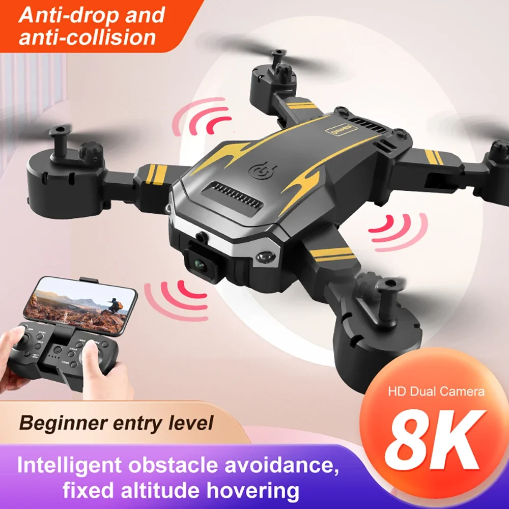 G6 Drone 8K 5G Professional HD - Drone Gimbal 2 Axis recension och pris